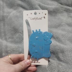 Lucy Lou Blue Hair Clip